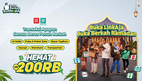 Image Artikel Buka Berkah Ramadan Bersama LinkAja & LinkAja Syariah LinkAja